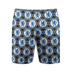 Мужские шорты 3D спортивные с принтом Chelsea ,  |  | chelsea | england | football | logo | london | sport | англия | арт | лига | лого | спорт | стикеры | текстура | фк | футбол | футбольный клуб | челси | эмблема