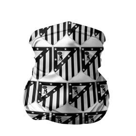 Бандана-труба 3D с принтом Atletico Madrid Black&White , 100% полиэстер, ткань с особыми свойствами — Activecool | плотность 150‒180 г/м2; хорошо тянется, но сохраняет форму | атлетико мадрид | эмблема