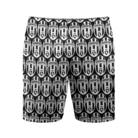 Мужские шорты 3D спортивные с принтом Juventus Black&White ,  |  | 