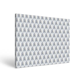 Холст прямоугольный с принтом 3D Кубы , 100% ПВХ |  | Тематика изображения на принте: 3д | иллюзия | куб | кубы | паттерн | текстура | узор