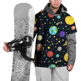 Накидка на куртку 3D с принтом Солнечная система , 100% полиэстер |  | Тематика изображения на принте: большая медведица | венера | звезда | звезды | земля | космос | марс | меркурий | паттерн | сатурн | созвездия | солнце | уран | юпитер