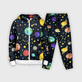Детский костюм 3D с принтом Солнечная система ,  |  | большая медведица | венера | звезда | звезды | земля | космос | марс | меркурий | паттерн | сатурн | созвездия | солнце | уран | юпитер