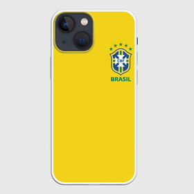 Чехол для iPhone 13 mini с принтом Бразилия, форма ,  |  | brazil | uniform | бразильская | конфедерация
