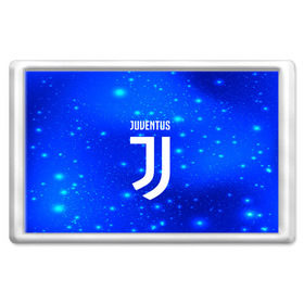 Магнит 45*70 с принтом Juventus space collection , Пластик | Размер: 78*52 мм; Размер печати: 70*45 | football | soccer | ювентус