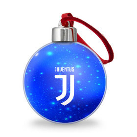 Ёлочный шар с принтом Juventus space collection , Пластик | Диаметр: 77 мм | football | soccer | ювентус