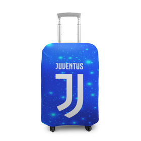 Чехол для чемодана 3D с принтом Juventus space collection , 86% полиэфир, 14% спандекс | двустороннее нанесение принта, прорези для ручек и колес | football | soccer | ювентус