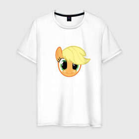 Мужская футболка хлопок с принтом My Little Pony , 100% хлопок | прямой крой, круглый вырез горловины, длина до линии бедер, слегка спущенное плечо. | my little pony | арт | игра | лошадь | май литл пони | мультфильм | пони | прикольные