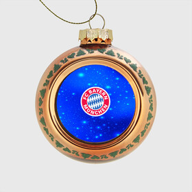 Стеклянный ёлочный шар с принтом FC Bayern Munchen space 2018 , Стекло | Диаметр: 80 мм | bayern munchen | football | footer | soccer | socker | спорт | футбол | футбольный клуб