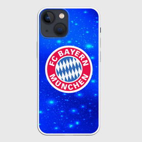 Чехол для iPhone 13 mini с принтом FC Bayern Munchen space 2018 ,  |  | bayern munchen | football | footer | soccer | socker | спорт | футбол | футбольный клуб