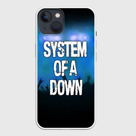 Чехол для iPhone 13 с принтом System of a Down ,  |  | band | metal | music | rock | system of a down | атрибутика | группа | метал | музыка | рок