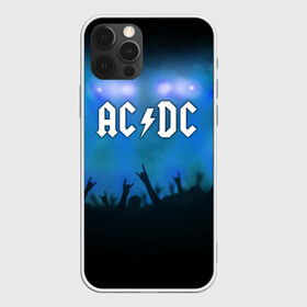 Чехол для iPhone 12 Pro с принтом AC/DC , силикон | область печати: задняя сторона чехла, без боковых панелей | ac dc | band | metal | music | rock | атрибутика | группа | метал | музыка | рок