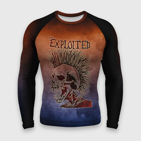 Мужской рашгард 3D с принтом The Exploited ,  |  | band | metal | music | rock | the exploited | атрибутика | группа | метал | музыка | рок