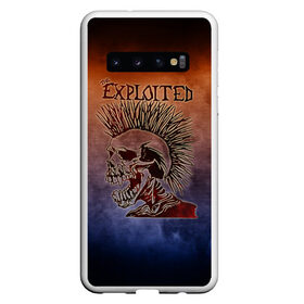 Чехол для Samsung Galaxy S10 с принтом The Exploited , Силикон | Область печати: задняя сторона чехла, без боковых панелей | band | metal | music | rock | the exploited | атрибутика | группа | метал | музыка | рок