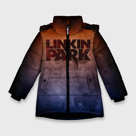 Зимняя куртка для девочек 3D с принтом Linkin Park , ткань верха — 100% полиэстер; подклад — 100% полиэстер, утеплитель — 100% полиэстер. | длина ниже бедра, удлиненная спинка, воротник стойка и отстегивающийся капюшон. Есть боковые карманы с листочкой на кнопках, утяжки по низу изделия и внутренний карман на молнии. 

Предусмотрены светоотражающий принт на спинке, радужный светоотражающий элемент на пуллере молнии и на резинке для утяжки. | band | linkin park | metal | music | rock | атрибутика | группа | метал | музыка | рок