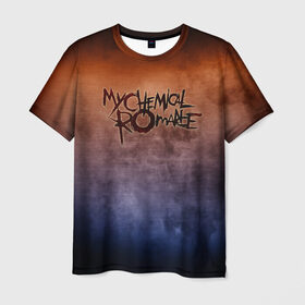 Мужская футболка 3D с принтом My Chemical Romance , 100% полиэфир | прямой крой, круглый вырез горловины, длина до линии бедер | band | metal | music | my chemical romance | rock | атрибутика | группа | метал | музыка | рок