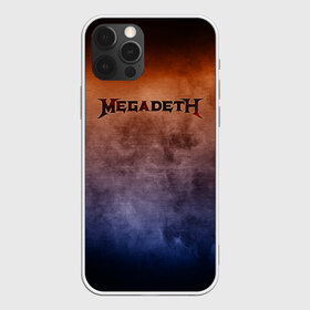 Чехол для iPhone 12 Pro Max с принтом Megadeth , Силикон |  | Тематика изображения на принте: band | megadeth | metal | music | rock | атрибутика | группа | метал | музыка | рок