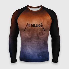 Мужской рашгард 3D с принтом Metallica ,  |  | band | metal | metallica | music | rock | атрибутика | группа | метал | музыка | рок