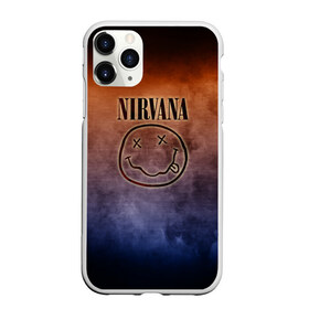Чехол для iPhone 11 Pro матовый с принтом Nirvana , Силикон |  | band | metal | music | nirvana | rock | атрибутика | группа | метал | музыка | рок