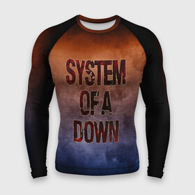 Мужской рашгард 3D с принтом System of a Down ,  |  | band | metal | music | rock | system of a down | атрибутика | группа | метал | музыка | рок