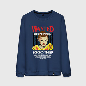 Мужской свитшот хлопок с принтом Wanted: Eggo Thief / 11 , 100% хлопок |  | Тематика изображения на принте: 11 | netflix | stranger | things | бобби | браун | милли | нетфликс | одиннадцать