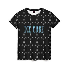 Женская футболка 3D с принтом Ice Cube , 100% полиэфир ( синтетическое хлопкоподобное полотно) | прямой крой, круглый вырез горловины, длина до линии бедер | Тематика изображения на принте: hip hop | hiphop | ice cube | mc | n.w.a | rap | айс | гангса | джексон | западное побережье | куб | кубе | кубик льда | кьюб | мс | о ши | оши | реп | репер | речитатив | рэп | рэпер | хип | хипхоп | хоп