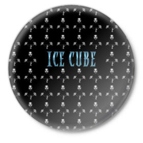 Значок с принтом Ice Cube ,  металл | круглая форма, металлическая застежка в виде булавки | Тематика изображения на принте: hip hop | hiphop | ice cube | mc | n.w.a | rap | айс | гангса | джексон | западное побережье | куб | кубе | кубик льда | кьюб | мс | о ши | оши | реп | репер | речитатив | рэп | рэпер | хип | хипхоп | хоп