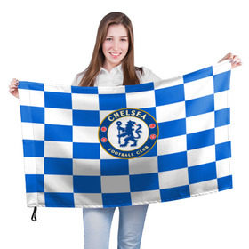 Флаг 3D с принтом FC Chelsea , 100% полиэстер | плотность ткани — 95 г/м2, размер — 67 х 109 см. Принт наносится с одной стороны | chelsea | england | football | logo | london | sport | англия | лига | лого | спорт | фк | футбол | футбольный клуб | челси | эмблема