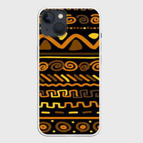 Чехол для iPhone 13 с принтом Стильная африка ,  |  | afrika | pattern | африка | африканские мотивы | африканские узоры | солнце | узор | этника | южный континент