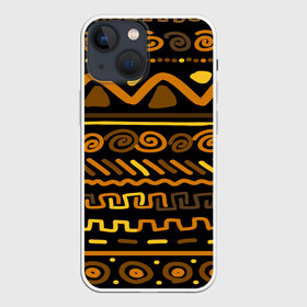 Чехол для iPhone 13 mini с принтом Стильная африка ,  |  | afrika | pattern | африка | африканские мотивы | африканские узоры | солнце | узор | этника | южный континент