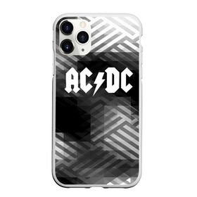 Чехол для iPhone 11 Pro Max матовый с принтом AC DC rock band , Силикон |  | Тематика изображения на принте: ac dc | logo | music | pop | rock | usa | альтернатива | америка | металл | музыка | музыкальный | поп | рок