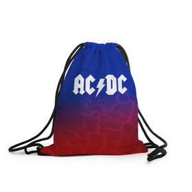 Рюкзак-мешок 3D с принтом AC/DC angel&devil , 100% полиэстер | плотность ткани — 200 г/м2, размер — 35 х 45 см; лямки — толстые шнурки, застежка на шнуровке, без карманов и подкладки | ac dc | logo | music | pop | rock | usa | альтернатива | америка | металл | музыка | музыкальный | поп | рок