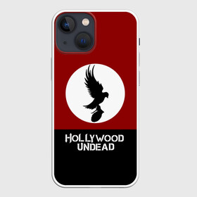 Чехол для iPhone 13 mini с принтом Красно черный флаг HU ,  |  | charlie scene | danny | funny man | hollywood | j dog | johnny 3 tears | undead | альтернативный | андед | голивуд | голливудская | группа | кранккор | метал | нежить | ню | реп | рок | рэп | рэпкор