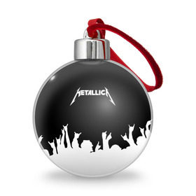 Ёлочный шар с принтом Metallica , Пластик | Диаметр: 77 мм | metallica | группа | джеймс хэтфилд | кирк хэмметт | ларс ульрих | метал | металика | металлика | миталика | музыка | роберт трухильо | рок | трэш | трэшметал | хард | хардрок | хеви | хевиметал