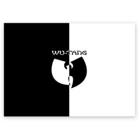 Поздравительная открытка с принтом Wu-Tang Clan , 100% бумага | плотность бумаги 280 г/м2, матовая, на обратной стороне линовка и место для марки
 | Тематика изображения на принте: clan | ghostface killah | gza | raekwon | rap | the rza | wu tang | wutang | восточный | ву | вутан | вутанг | гангста | клан | реп | репак | рэп | тан | танг | хип хоп | хипхоп