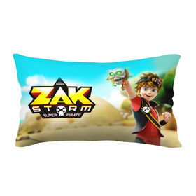 Подушка 3D антистресс с принтом Zak Storm _5 , наволочка — 100% полиэстер, наполнитель — вспененный полистирол | состоит из подушки и наволочки на молнии | Тематика изображения на принте: zak storm | дети | зак шторм | мультфильмы | сёрфинг