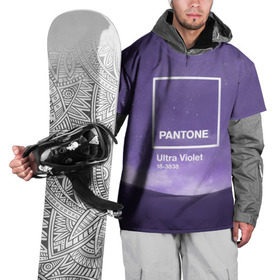 Накидка на куртку 3D с принтом Ультрафиолет Космос , 100% полиэстер |  | ultra violet | ультрафиолет