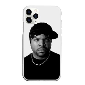 Чехол для iPhone 11 Pro матовый с принтом Ice Cube , Силикон |  | Тематика изображения на принте: cube | hiphop | ice | legend | nwa | rap | рэп