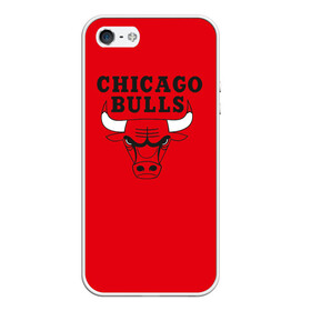 Чехол для iPhone 5/5S матовый с принтом Chicago Bulls , Силикон | Область печати: задняя сторона чехла, без боковых панелей | bulls | chicago | chicago bulls | nba | баскетбол | буллз | нба | чикаго буллз