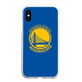 Чехол для iPhone XS Max матовый с принтом Golden State Warriors , Силикон | Область печати: задняя сторона чехла, без боковых панелей | Тематика изображения на принте: golden state | golden state warriors | nba | warriors | баскетбол | голден стэйт | нба | уорриорз