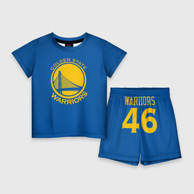 Детский костюм с шортами 3D с принтом Golden State Warriors ,  |  | golden state | golden state warriors | nba | warriors | баскетбол | голден стэйт | нба | уорриорз