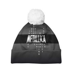 Шапка 3D c помпоном с принтом Участники группы Metallica , 100% полиэстер | универсальный размер, печать по всей поверхности изделия | metallica | группа | джеймс хэтфилд | кирк хэмметт | ларс ульрих | метал | металика | металлика | миталика | музыка | роберт трухильо | рок | трэш | трэшметал | хард | хардрок | хеви | хевиметал