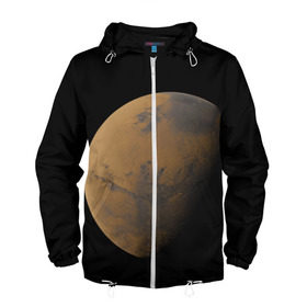 Мужская ветровка 3D с принтом Марс , 100% полиэстер | подол и капюшон оформлены резинкой с фиксаторами, два кармана без застежек по бокам, один потайной карман на груди | elon musk | space x | spacex | будущее | вселенная | вулкан | долина | илон маск | космические | космос | красная планета | кратер | маринер | марсиане | марсианин | небес | новый дом | путешествия | роскосмос