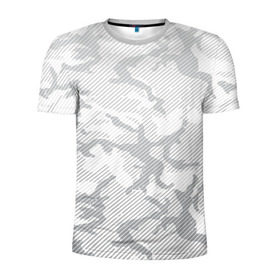 Мужская футболка 3D спортивная с принтом Lite Camouflage Lines , 100% полиэстер с улучшенными характеристиками | приталенный силуэт, круглая горловина, широкие плечи, сужается к линии бедра | black | camo | camouflage | milk | блэк | брызги | звезда | камо | камуфляж | милк | текстура | узор