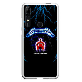 Чехол для Honor P Smart Z с принтом Metallica ride the lightning , Силикон | Область печати: задняя сторона чехла, без боковых панелей | metallica | группа | джеймс хэтфилд | кирк хэмметт | ларс ульрих | метал | металика | металлика | миталика | музыка | роберт трухильо | рок | трэш | трэшметал | хард | хардрок | хеви | хевиметал