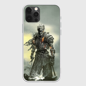 Чехол для iPhone 12 Pro с принтом Dark Souls , силикон | область печати: задняя сторона чехла, без боковых панелей | Тематика изображения на принте: dark | souls | дракон | души | игра | лордран | темные