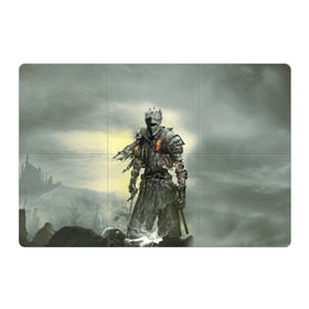 Магнитный плакат 3Х2 с принтом Dark Souls , Полимерный материал с магнитным слоем | 6 деталей размером 9*9 см | dark | souls | дракон | души | игра | лордран | темные