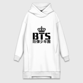 Платье-худи хлопок с принтом Bangtan Boys ,  |  | bangtan boys | bts | j hope | jimin | jin | jungkook | k pop | rm | sonyeondan | suga | v | бойз бойс | бойскауты | бтс бенгтан. бангтан | группа | к поп | корейская | пуленепробиваемые | хип хоп