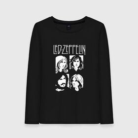 Женский лонгслив хлопок с принтом Группа Led Zeppelin , 100% хлопок |  | led | led zeppelin | блюз | группа | джимми пейдж | джон генри бонэм | джон пол джонс | лед зепелен | лед зеппелин | метал | роберт плант | рок | тяжелый | фолк | хард | хардрок | хеви | хевиметал