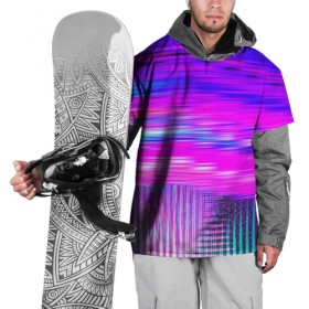 Накидка на куртку 3D с принтом Неоновые линии , 100% полиэстер |  | abstraction | color | optical | pattern | tie dye | абстракция | краска | краски | линии | оптический | паттерн | полосы | психоделика | узор