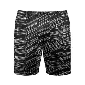 Мужские шорты 3D спортивные с принтом Серая штриховка ,  |  | abstraction | color | optical | pattern | tie dye | абстракция | краска | краски | линии | оптический | паттерн | полосы | психоделика | узор